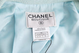 Chanel Baby Blue Jacket SZ 38
