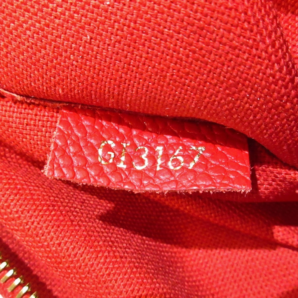Louis Vuitton Pallas  Canvas Clutch Bag