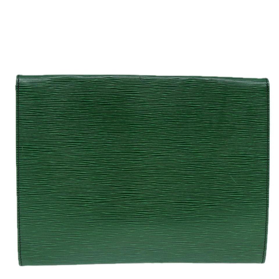 Louis Vuitton Jena  Leather Clutch Bag