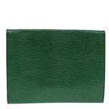 Louis Vuitton Jena  Leather Clutch Bag