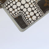 LOUIS VUITTON Yayoi Kusama Agenda PM Day Planner Cover White R21131 Auth 56462A