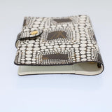 LOUIS VUITTON Yayoi Kusama Agenda PM Day Planner Cover White R21131 Auth 56462A