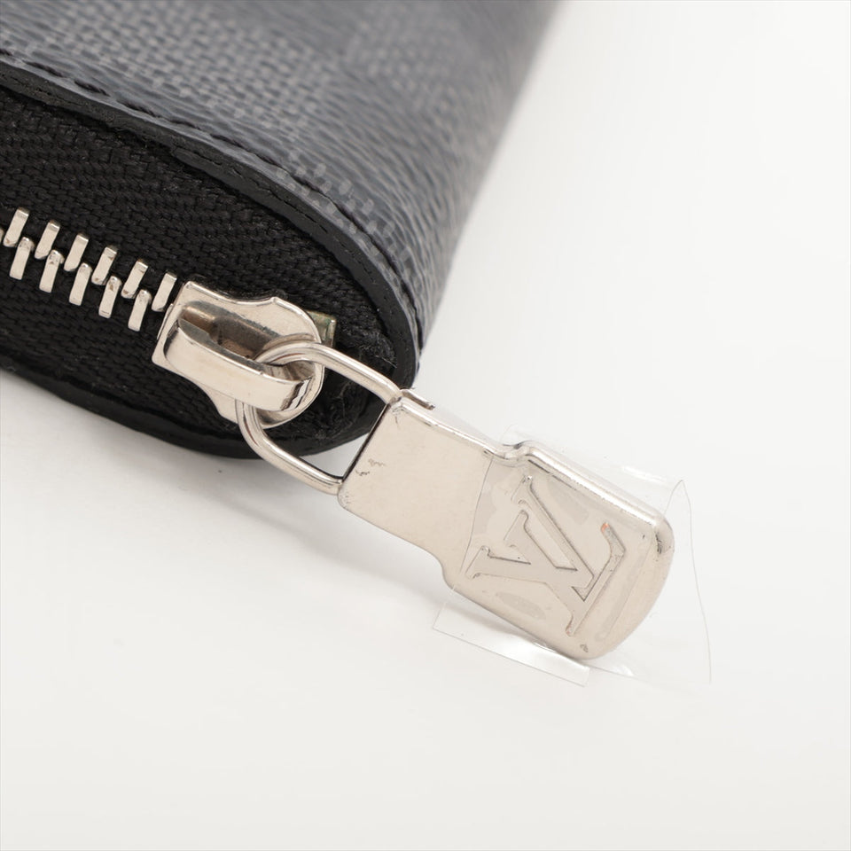 Louis Vuitton Damier Graphite Zippy Coinpace N63076 Coinpace