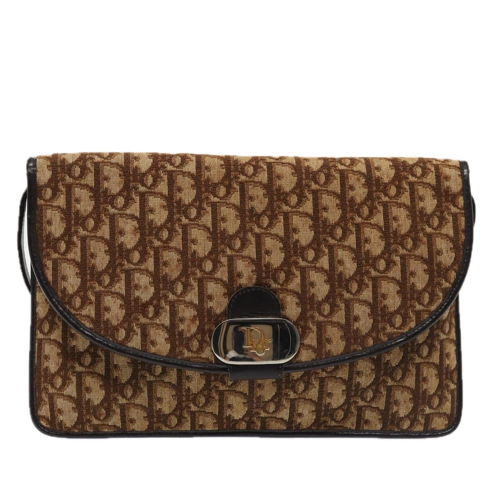 Dior Trotter  Canvas Shoulder Bag