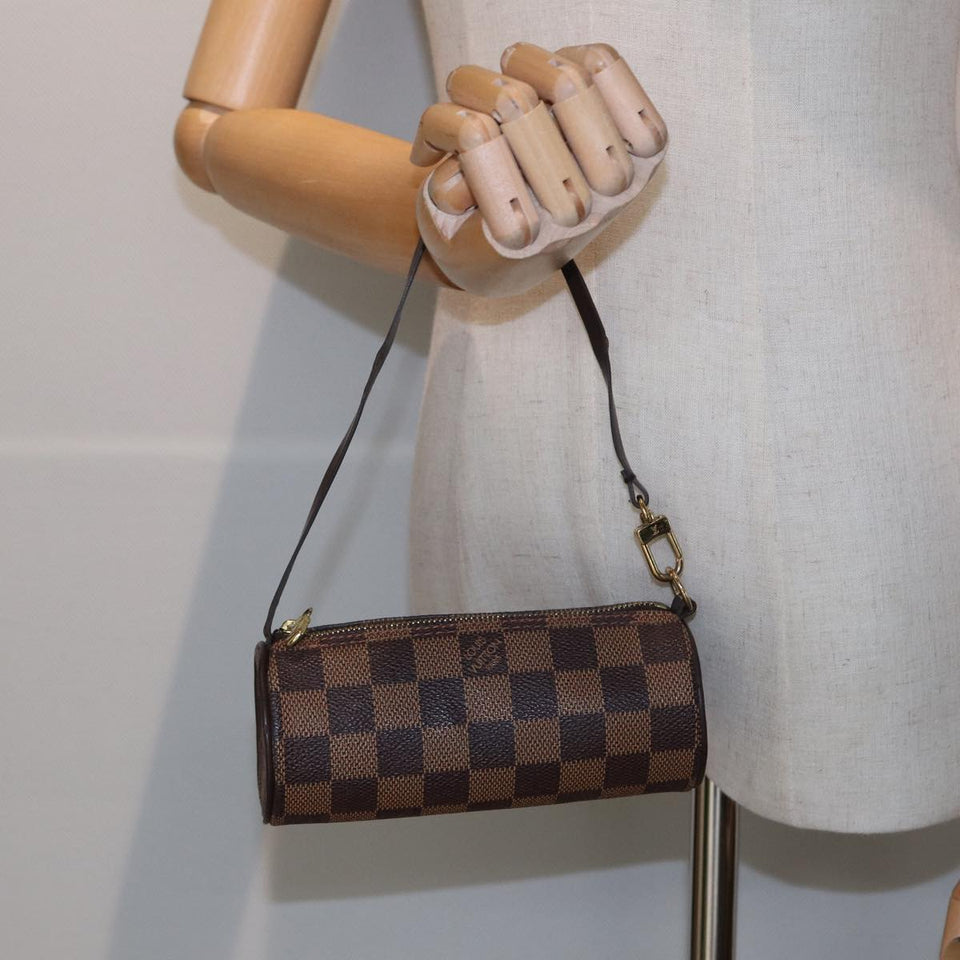 Louis Vuitton Papillon  Canvas Clutch Bag