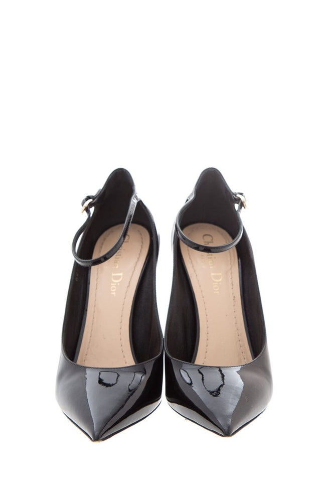 Dior Black Patient Heels SZ 37