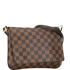 Louis Vuitton Damier Musette Tango Longsher  Shoulder Bag N51301 Brown PVC Leather  Louis Vuitton