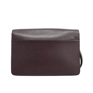 Louis Vuitton Selenga  Leather Clutch Bag
