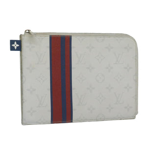 Louis Vuitton Pochette  Canvas Clutch Bag