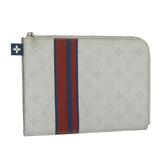 Louis Vuitton Pochette  Canvas Clutch Bag