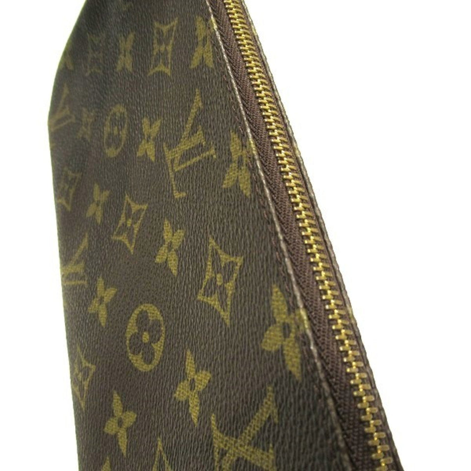 Louis Vuitton Pochette Accessoire  Canvas Clutch Bag