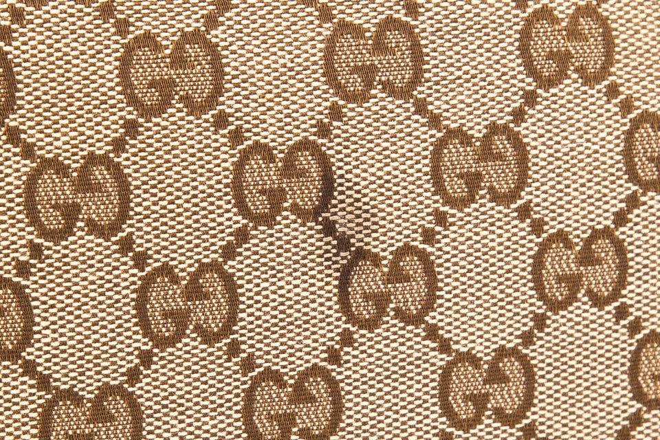 Vintage Gucci Monogram GG Canvas Duffle