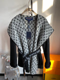 Luxury Louis Vuitton  Wrap Coat 044