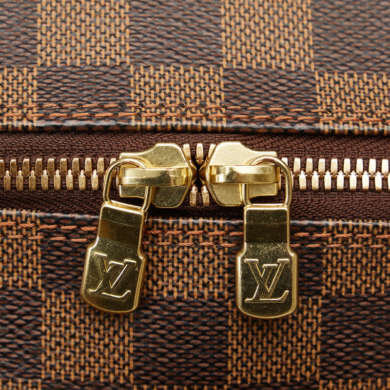 Louis Vuitton Damiere Naviglio N45255 Brown PVC Leather Lady Louis Vuitton