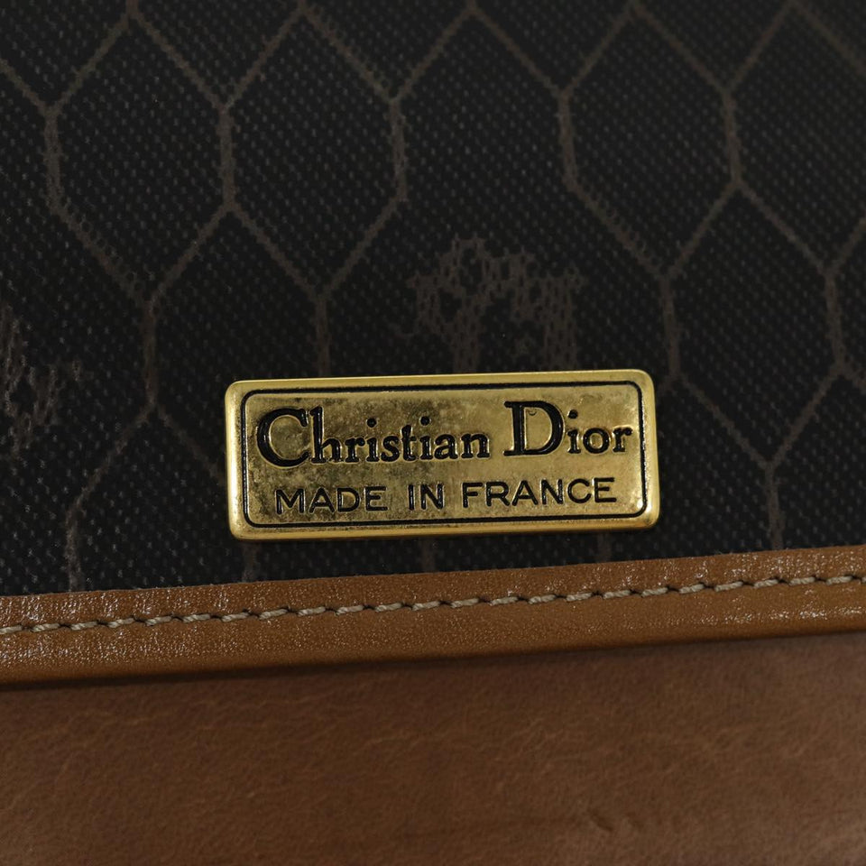 Dior Honeycomb  Canvas Shoulder Bag