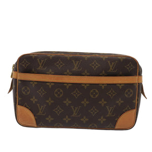 Louis Vuitton Compiegne 28  Canvas Clutch Bag