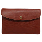 Louis Vuitton Montaigne  Leather Clutch Bag