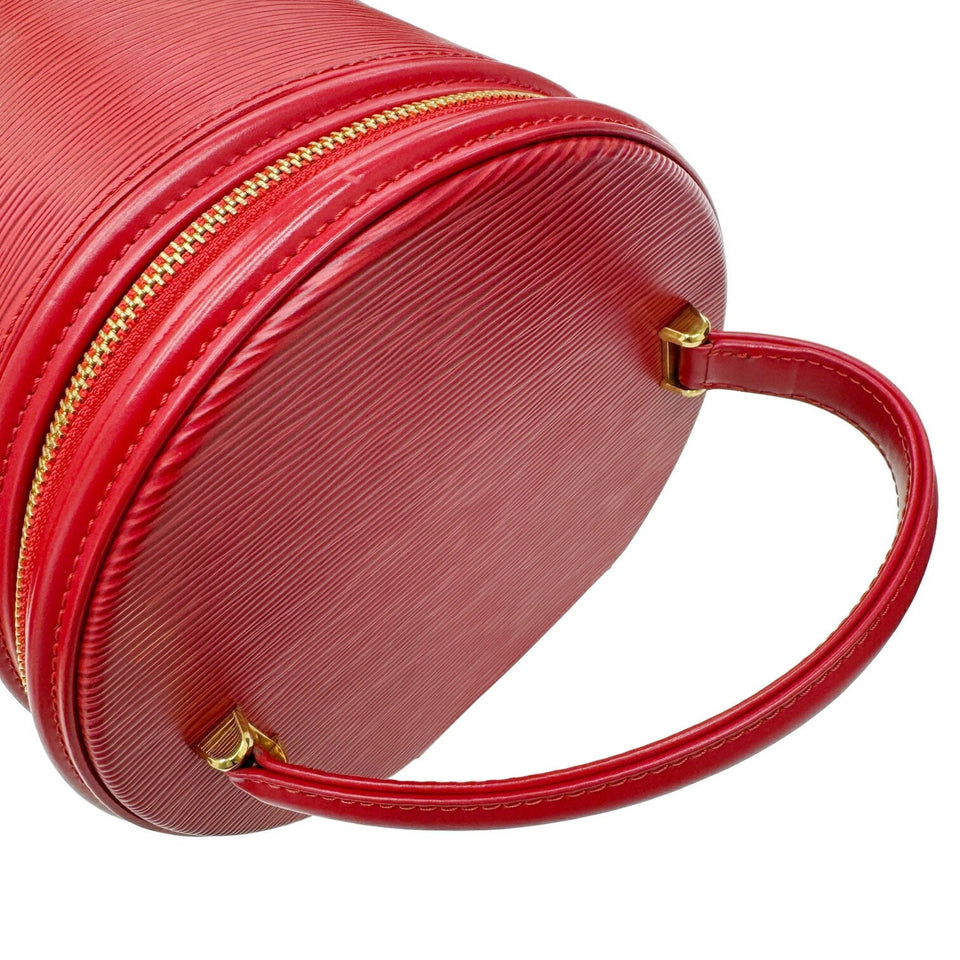 Louis Vuitton Vanity  Leather Clutch Bag