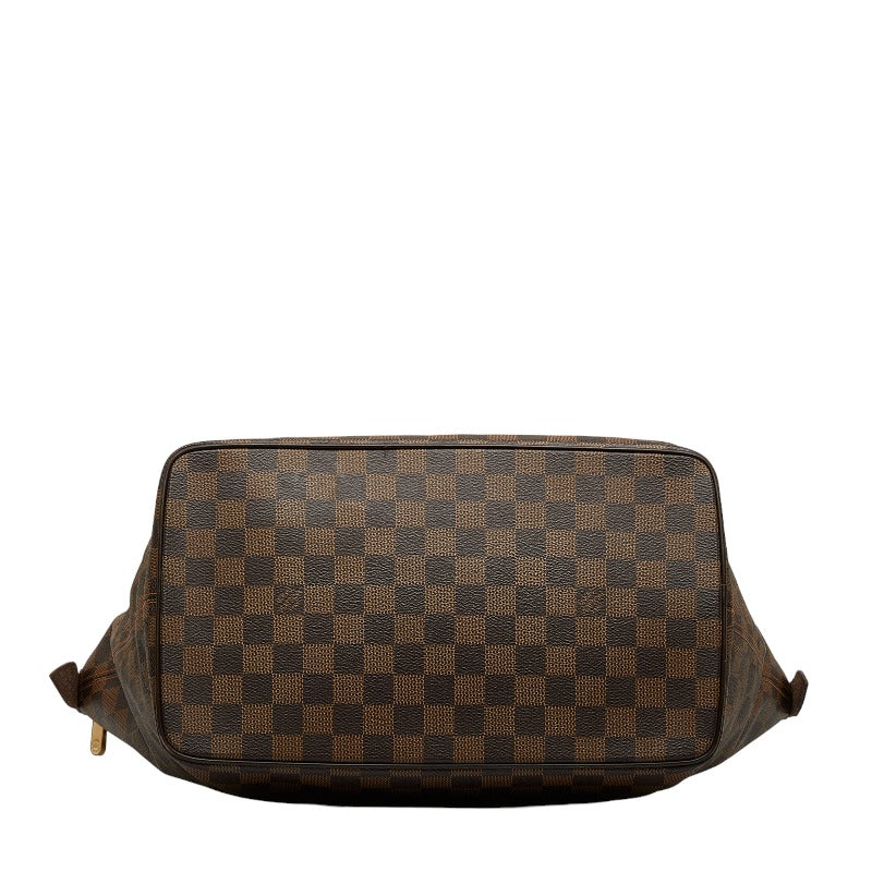 Louis Vuitton Damier Salée MM Handbag N51188 Brown PVC Leather  Louis Vuitton