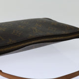 Louis Vuitton Pochette Accessoire  Canvas Clutch Bag