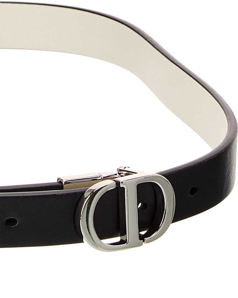 Dior Montaigne Reversible Leather Belt