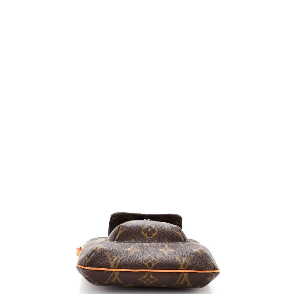 Partition Wristlet Clutch Monogram Canvas