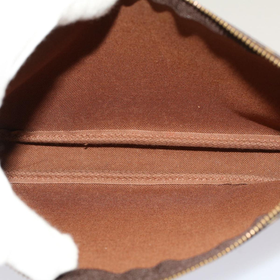 Louis Vuitton Pochette Accessoire  Canvas Clutch Bag