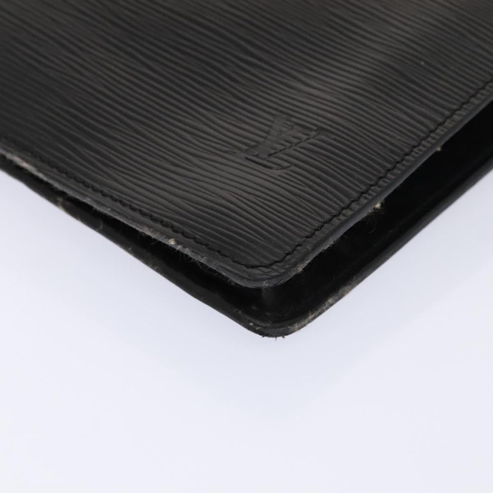 Louis Vuitton Senateur  Leather Clutch Bag