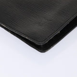Louis Vuitton Senateur  Leather Clutch Bag
