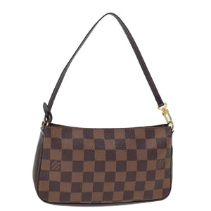 Louis Vuitton Pochette Accessoire  Canvas Clutch Bag