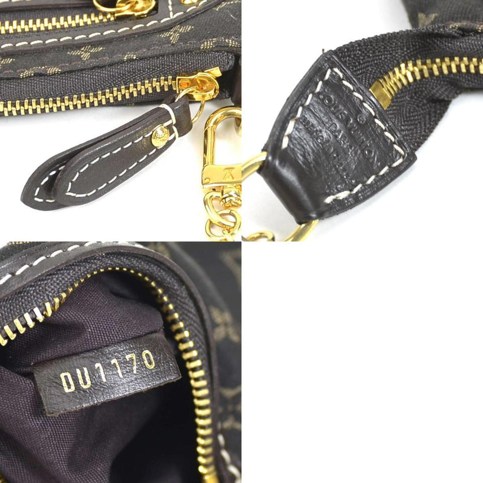 Louis Vuitton Pochette Accessoire  Canvas Clutch Bag