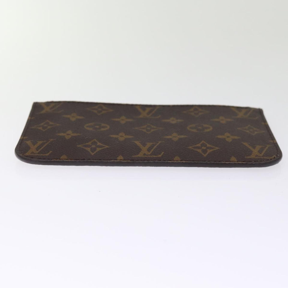 Louis Vuitton Neverfull Pouch  Canvas Clutch Bag