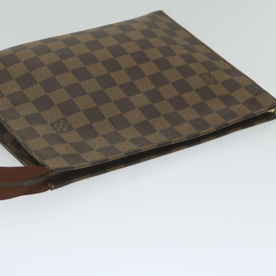 Louis Vuitton Poche Toilette  Canvas Clutch Bag