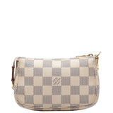 Louis Vuitton Pochette Accessoires  Leather Clutch Bag