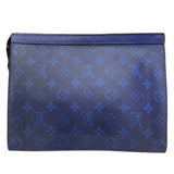 Louis Vuitton Pochette Voyage  Canvas Clutch Bag