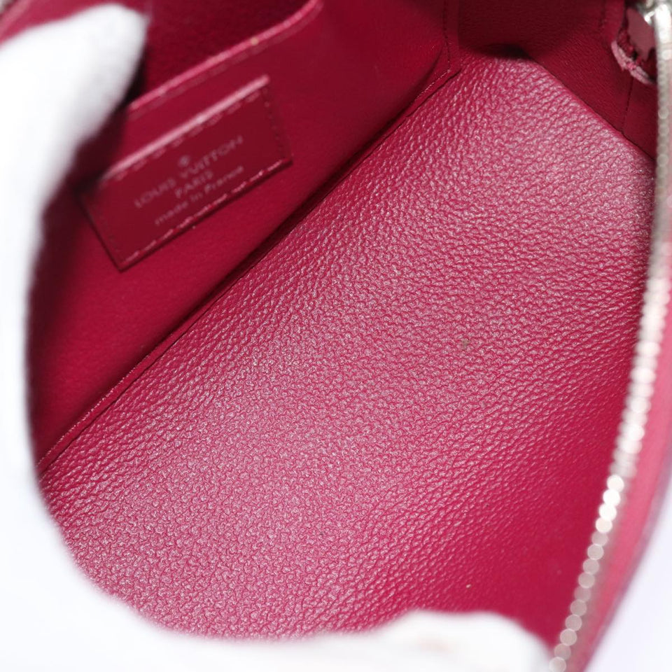 Louis Vuitton Cosmetic Pouch  Leather Clutch Bag