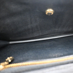 Louis Vuitton Montaigne  Leather Clutch Bag