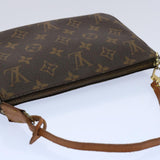 Louis Vuitton Pochette Accessoire  Canvas Clutch Bag