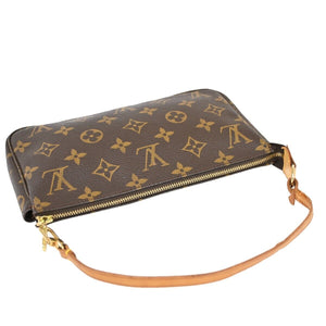 Louis Vuitton Pochette Accessoires  Canvas Clutch Bag