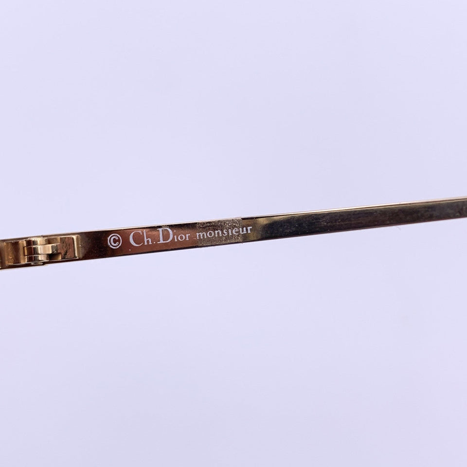Dior Vintage Metal Sunglasses Reflected