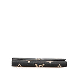 Black Louis Vuitton Bicolor Monogram Empreinte Sarah Wallet