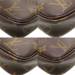 Louis Vuitton Pochette Accessoires  Canvas Clutch Bag