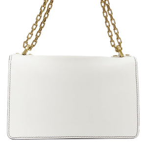 Dior J'Adior Medium leather letter chain flap crossbody bag