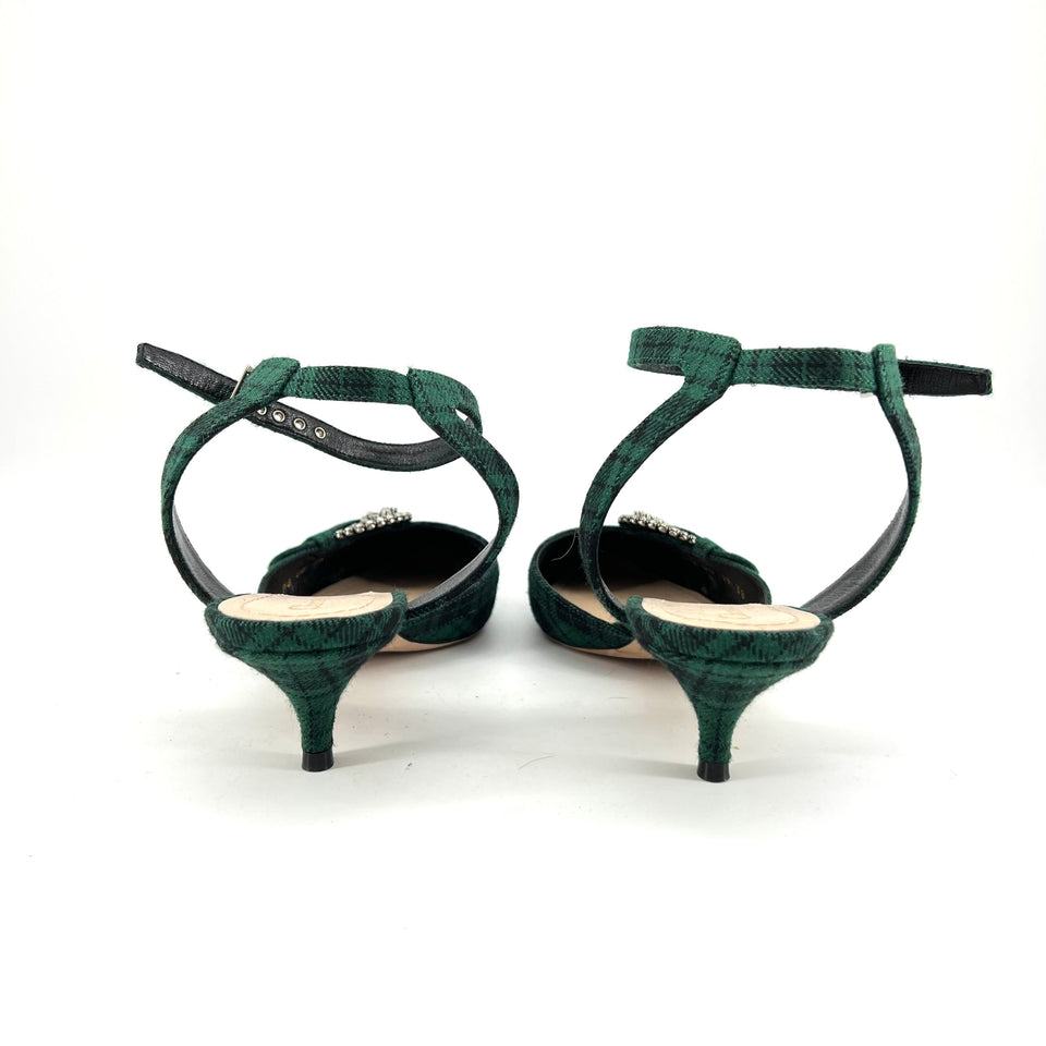 Christian Dior Gang Cloth Heels