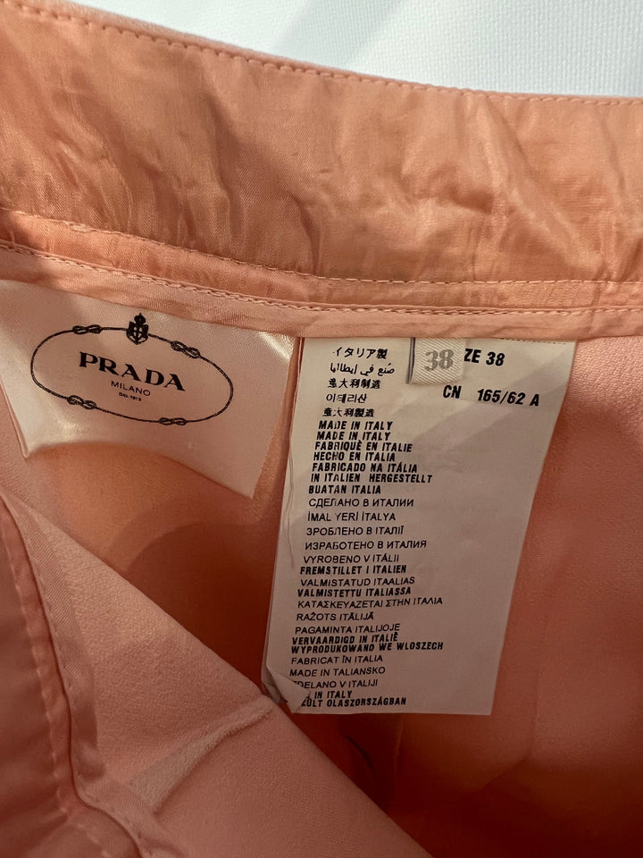 Prada Baby Pink Tailored Trouser Size IT 38 (UK 6)