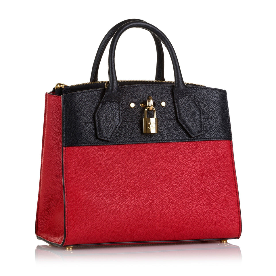 Louis Vuitton City Steamer PM Bicolor Taurillon