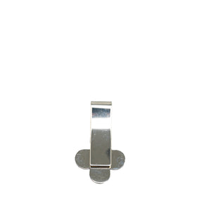 Silver Louis Vuitton Silver-Tone Fleur Money Clip