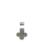 Silver Louis Vuitton Silver-Tone Fleur Money Clip