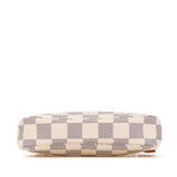 White Louis Vuitton Damier Azur Mini Pochette Accessoires Handbag