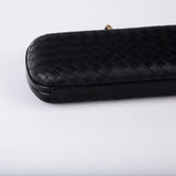 Leather Stretch Knot Clutch